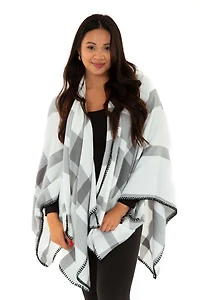 Ava - Poncho Scarf
