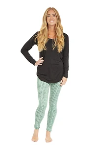 Green Design - Leggings doublés confortables