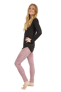 Tropical Lines - Cozy Lined Leggings