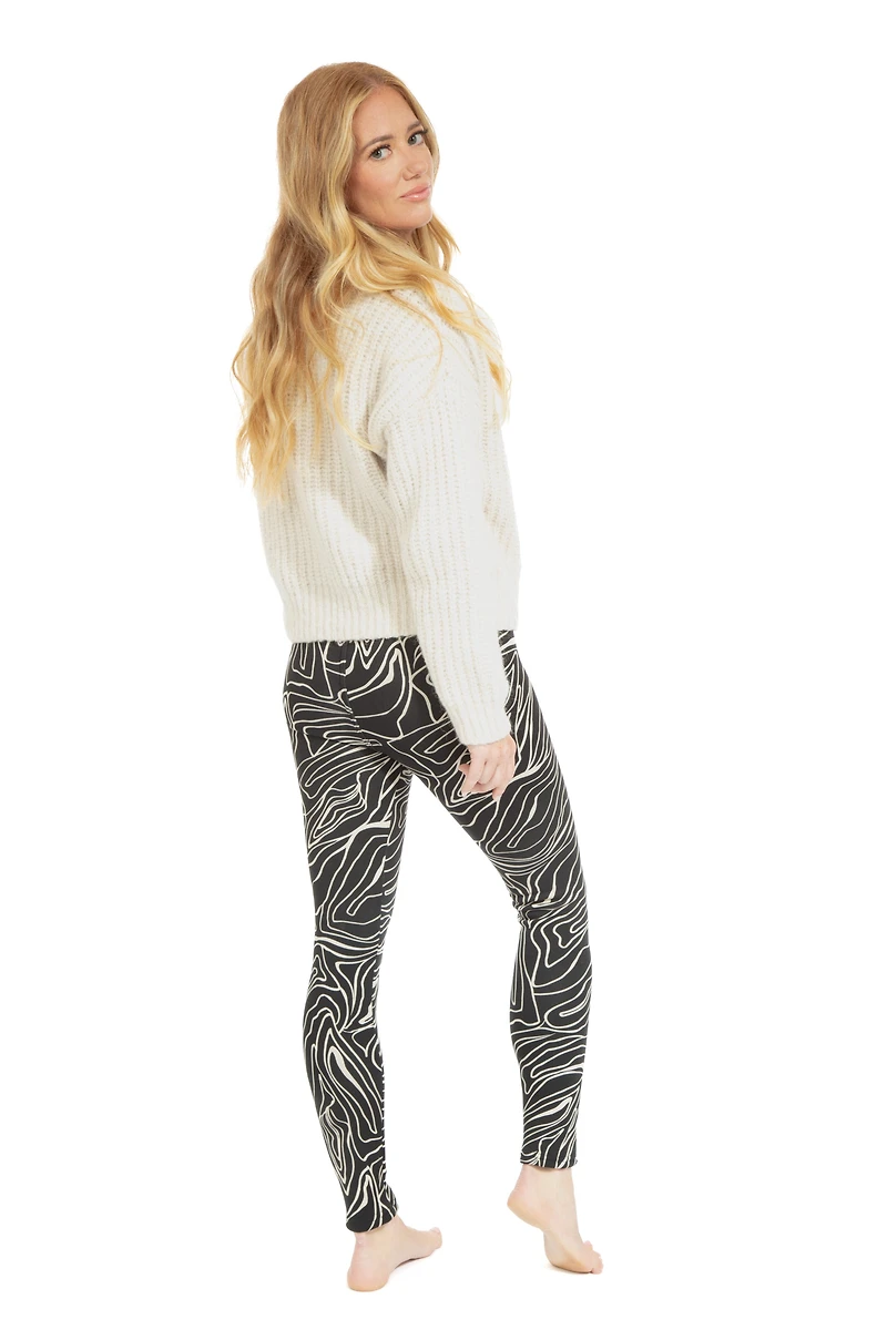 Zebra - Leggings doublés confortables