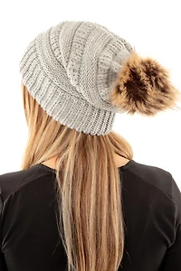 Black - Cozy Slouchy Beanie