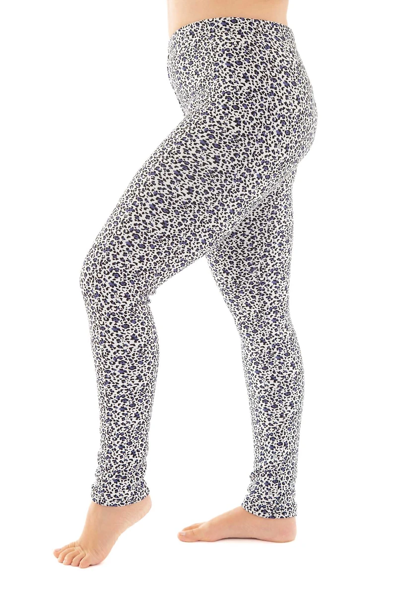 Blue Tiger - Cozy Lined Leggings