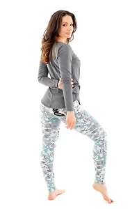 Gray Art - Cozy Lined Leggings