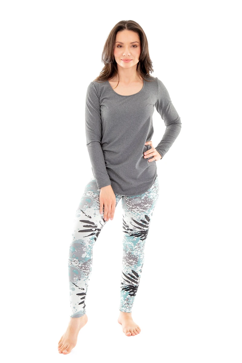 Gray Art - Cozy Lined Leggings
