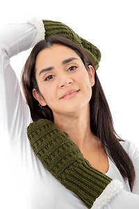 Pink - Cozy Lined Mittens