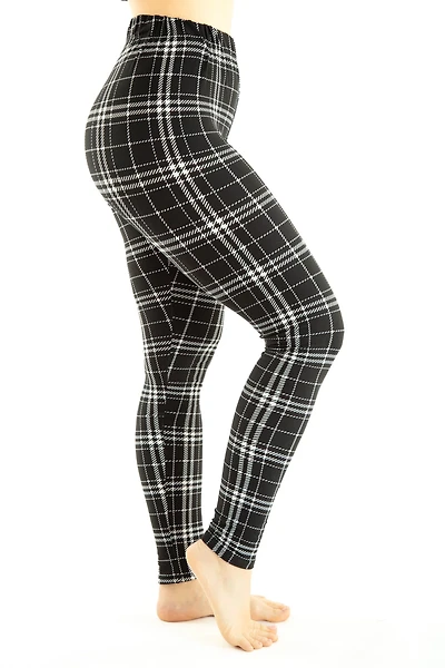 B&W Plaid Checks - All Season