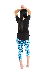 Electric Blue - Capris