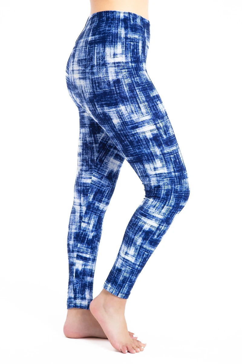 Blue Contrast - All Season Leggings