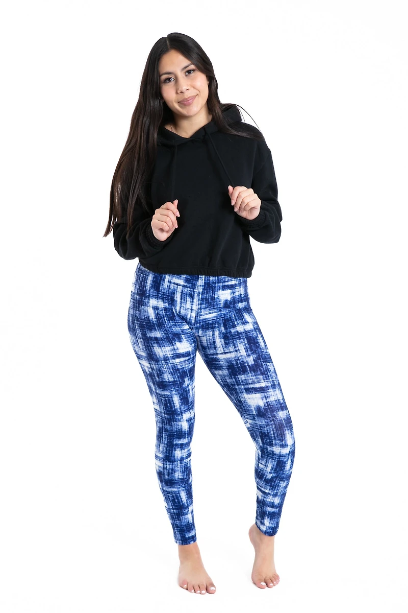Blue Contrast - All Season Leggings
