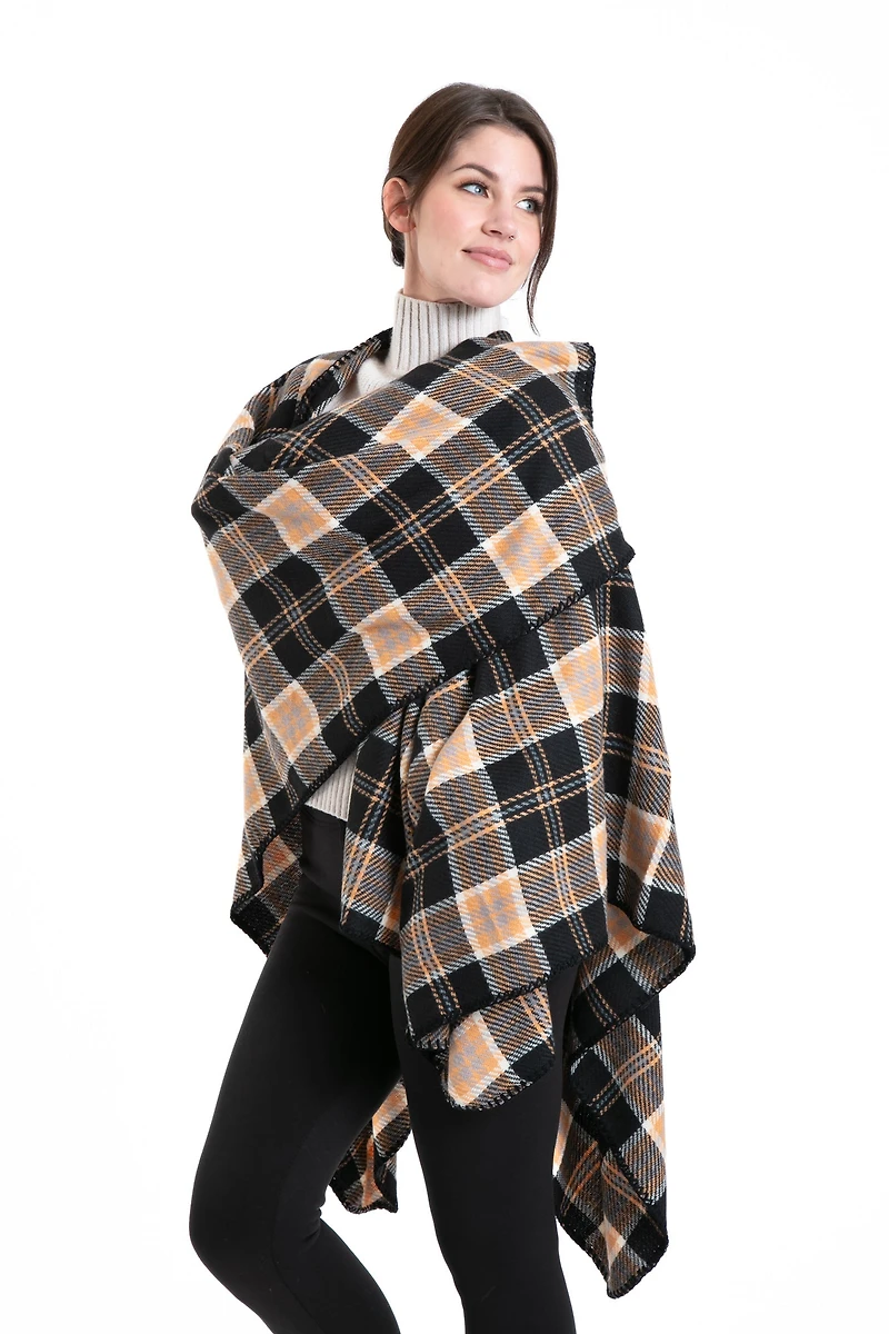Christy - Poncho Scarf