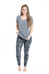 B&W Abstract - All Season Leggings
