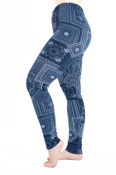 Patterns Blue - Cozy Lined
