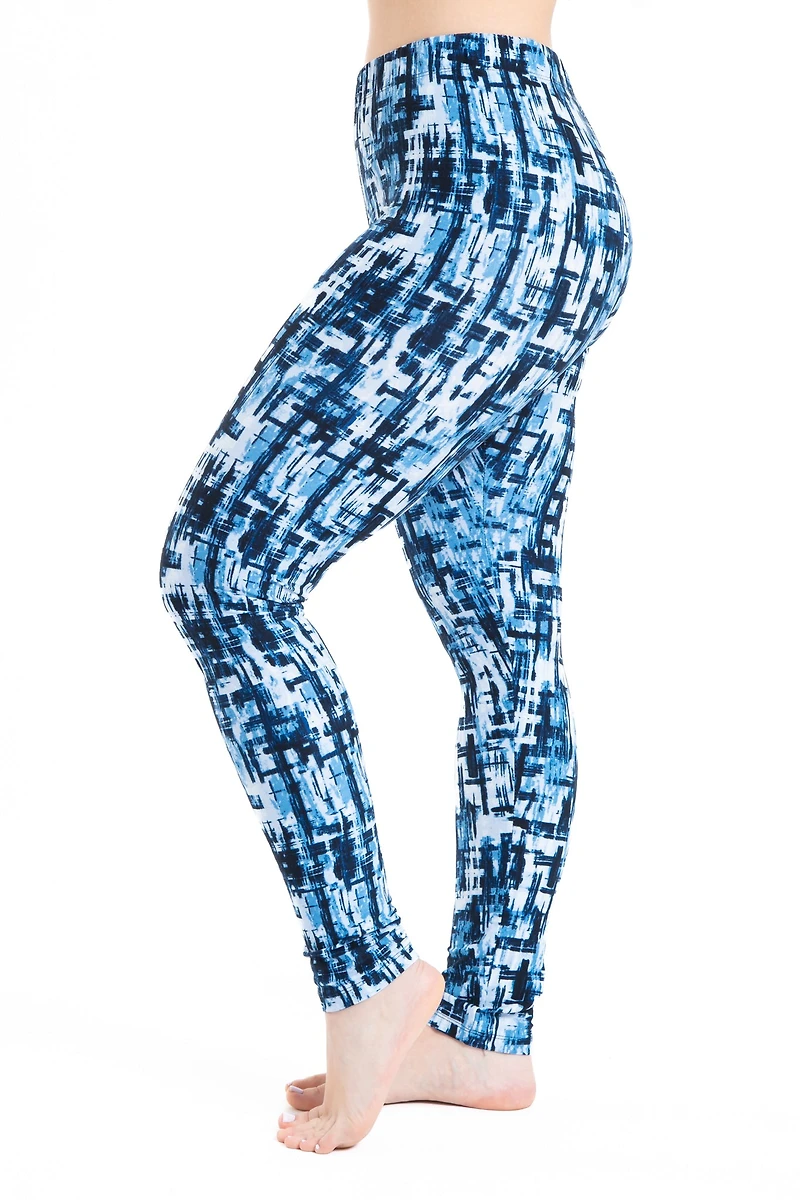 Blue Strokes - All Season Leggings
