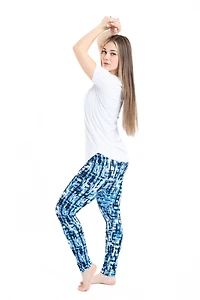 Blue Strokes - All Season Leggings