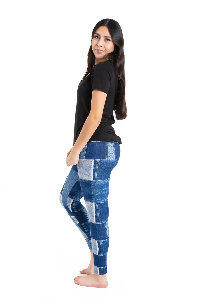 Denim Patch - All Season Leggings