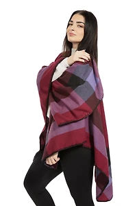 Pauline - Écharpe Poncho