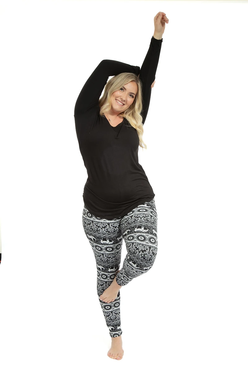 B&W Ellie - Leggings doublés confortables