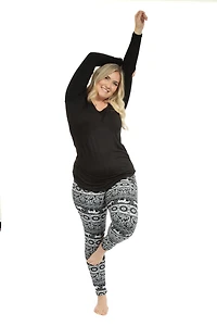 B&W Ellie - Leggings doublés confortables