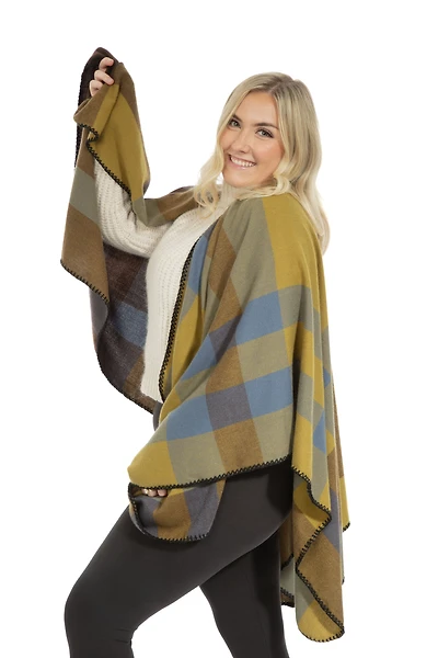 Celeste - Poncho Scarf