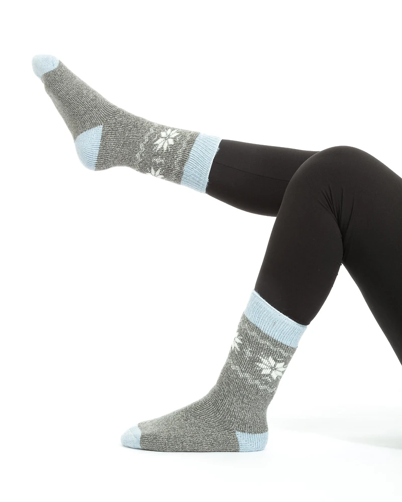 Grey & Blue - Thermal Socks