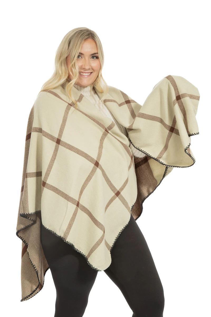 Salomé - Poncho Scarf