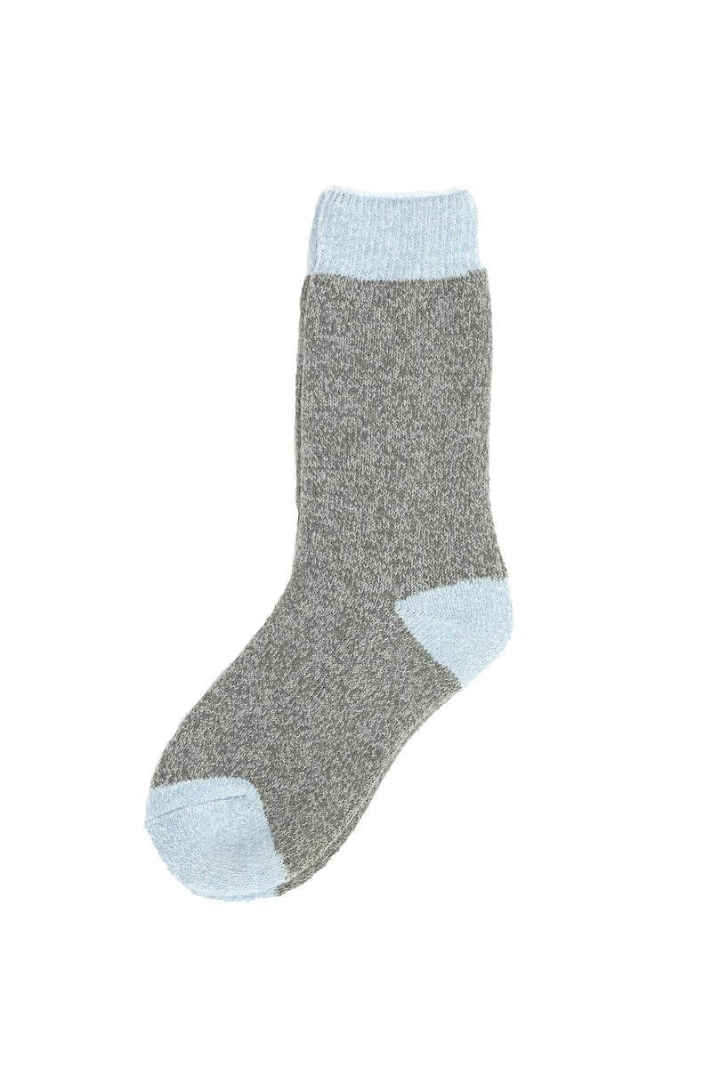 Grey & Blue - Thermal Socks