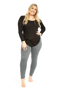 Gray - Cozy Lined