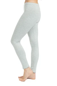 Blurred Grey - Cozy Lined Leggings