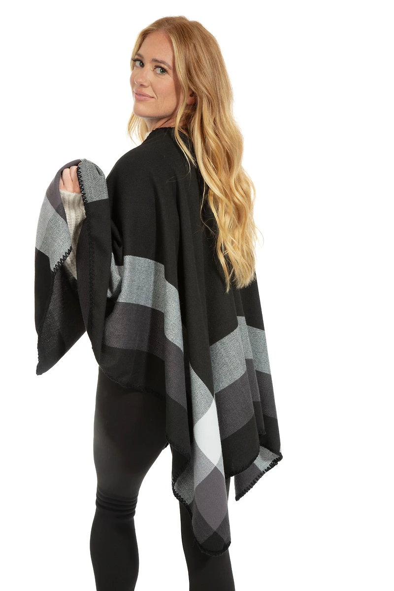 Glenys - Poncho Scarf