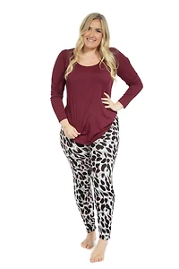 Peacock - Cozy Lined Leggings