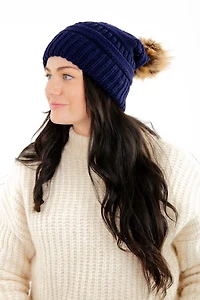 Black - Cozy Slouchy Beanie