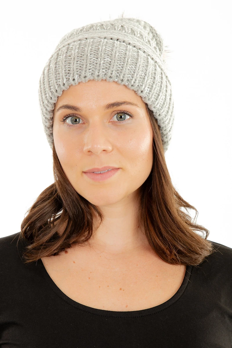 Black - Cozy Slouchy Beanie