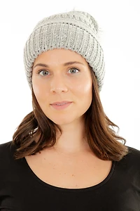 Black - Cozy Slouchy Beanie