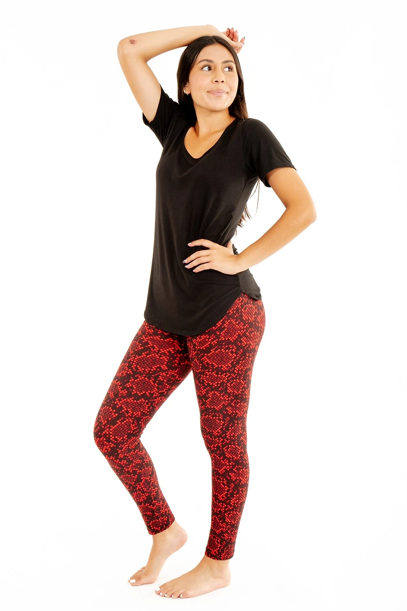 Red Snake - All Season Leggings