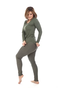 Checkers  - Cozy Lined Leggings