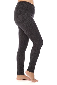 Grey Diamond - Cozy Lined Leggings