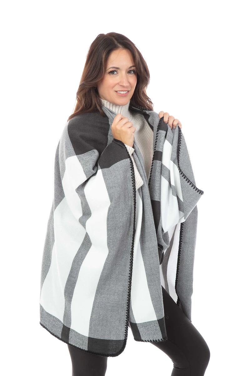 Cristina - Poncho Scarf
