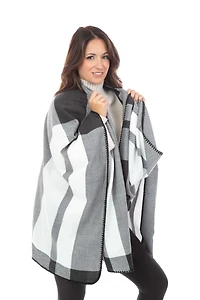 Cristina - Poncho Scarf