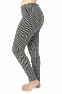 Twisted Lines - Cozy Lined Leggings