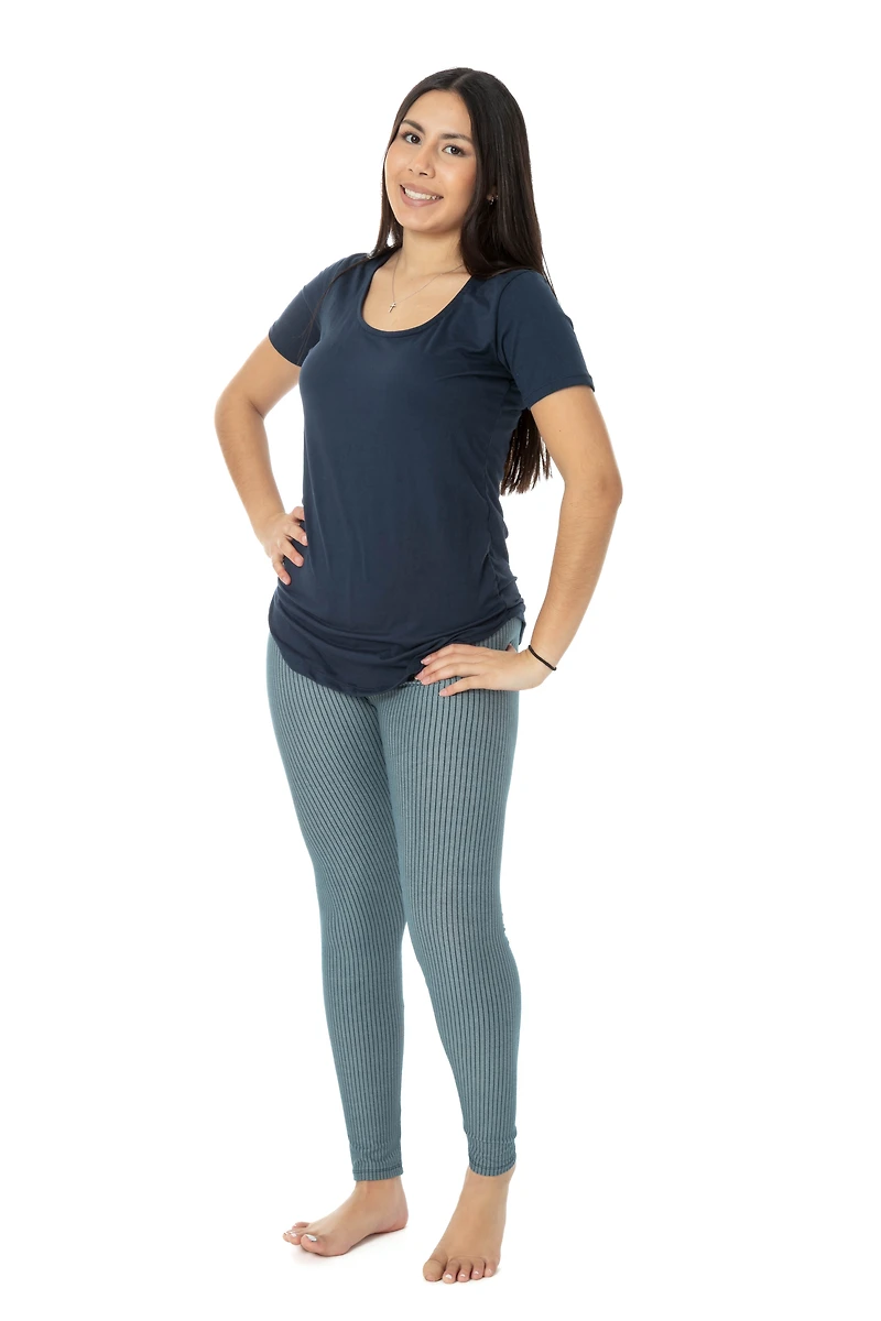 Blue Stripes - All Season Leggings