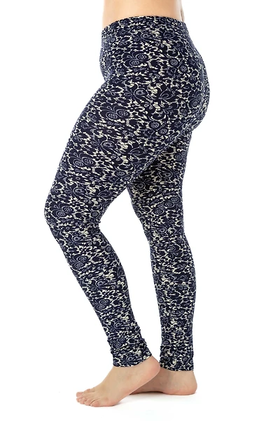 Blue Pattern - All Season Leggings