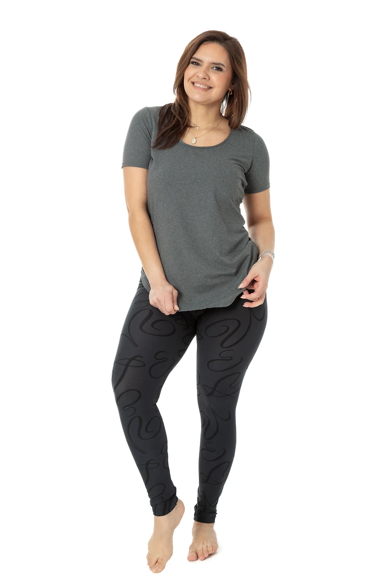 Lovely Charcoal - All Season Leggings