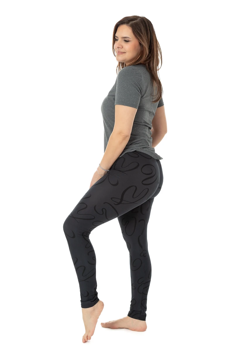 Lovely Charcoal - All Season Leggings