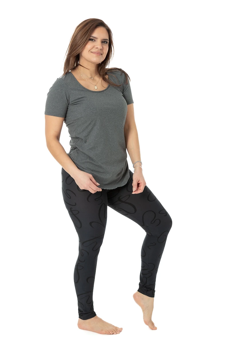 Lovely Charcoal - All Season Leggings