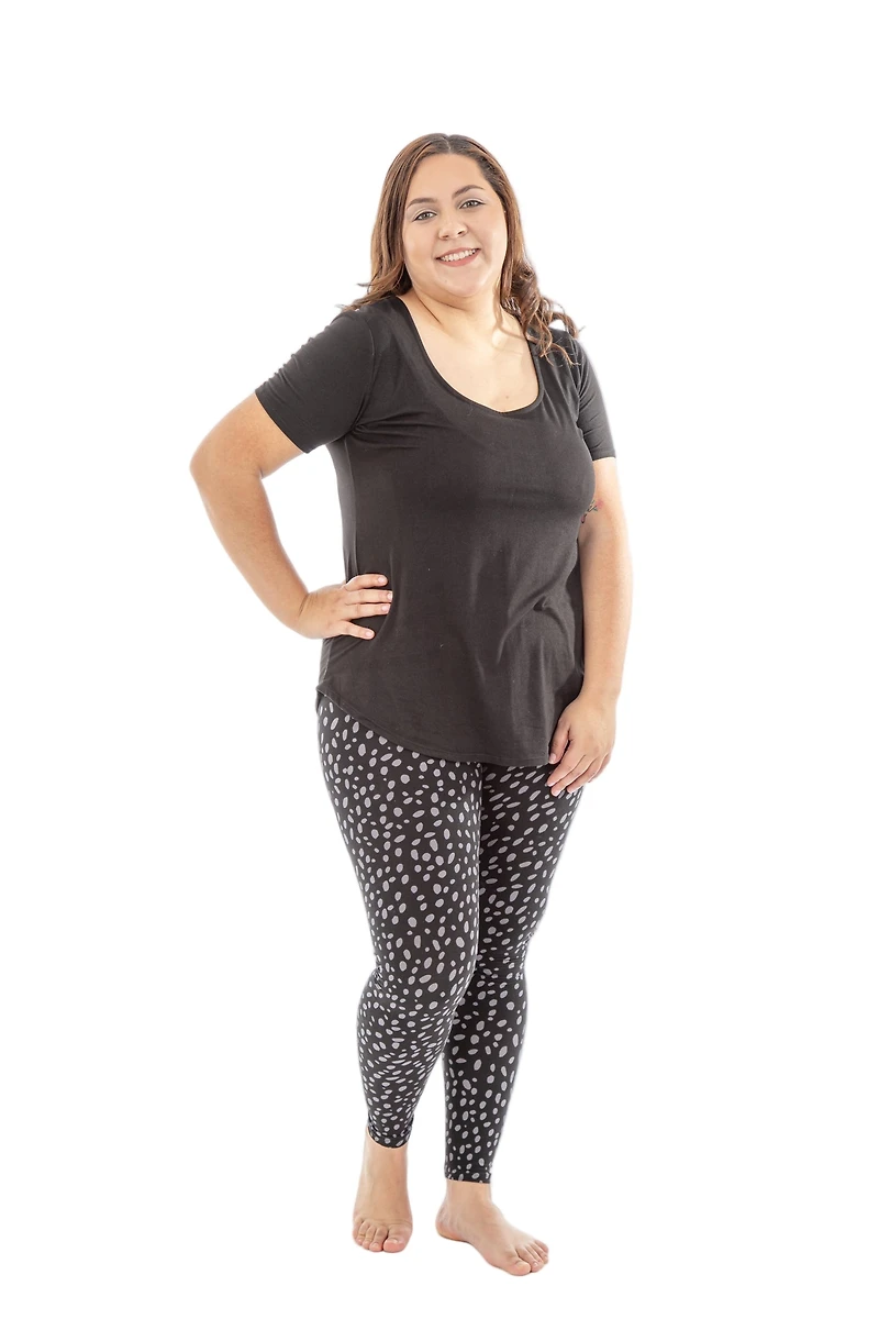 Gray Spotting - All Season Leggings