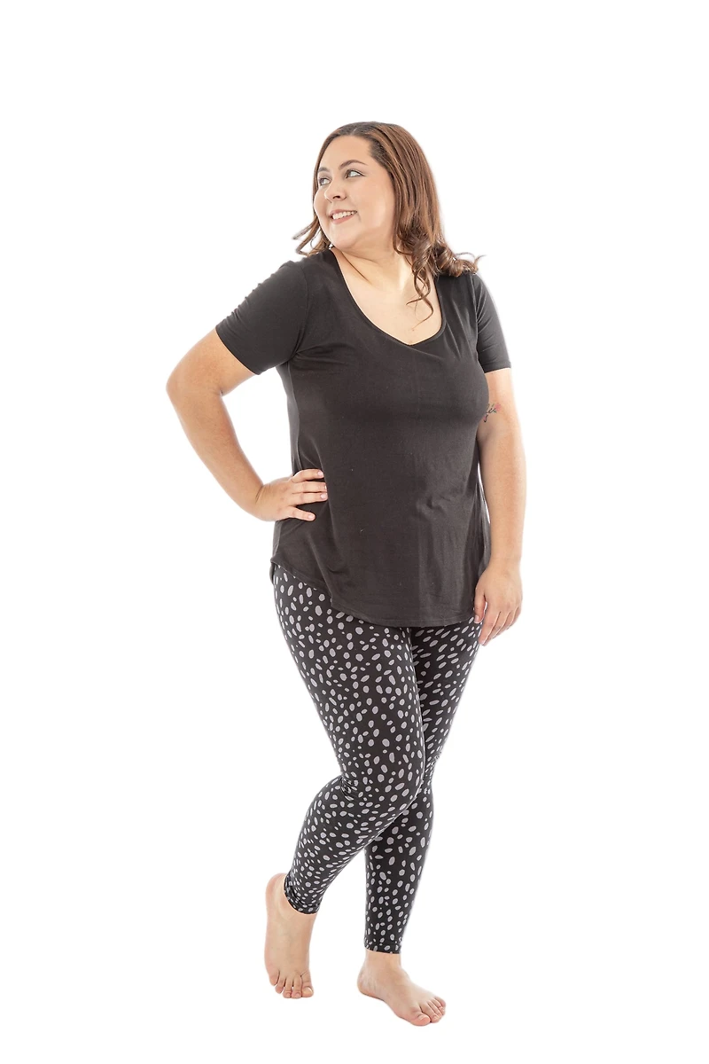 Gray Spotting - All Season Leggings
