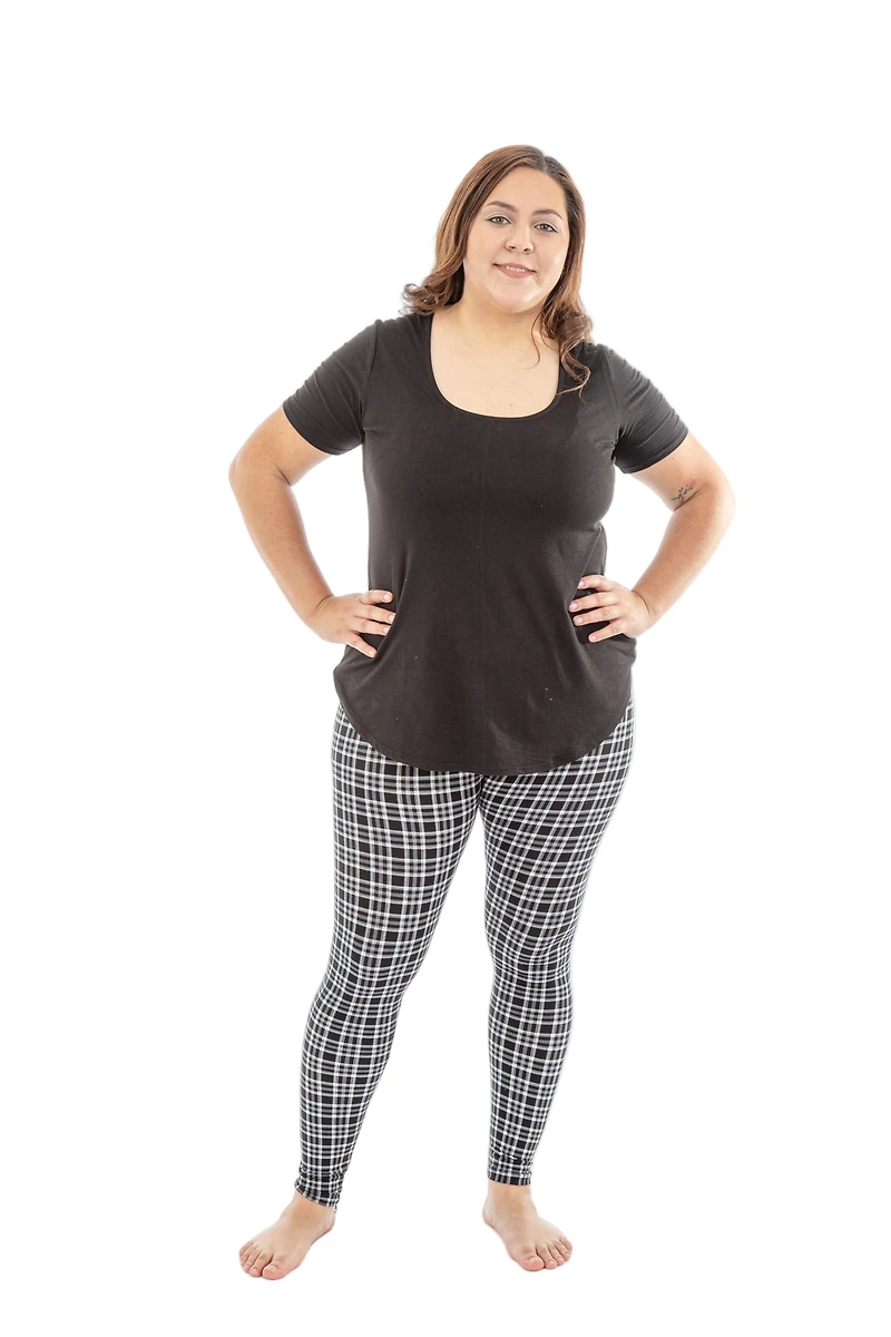 Black Squares - All Season Leggings