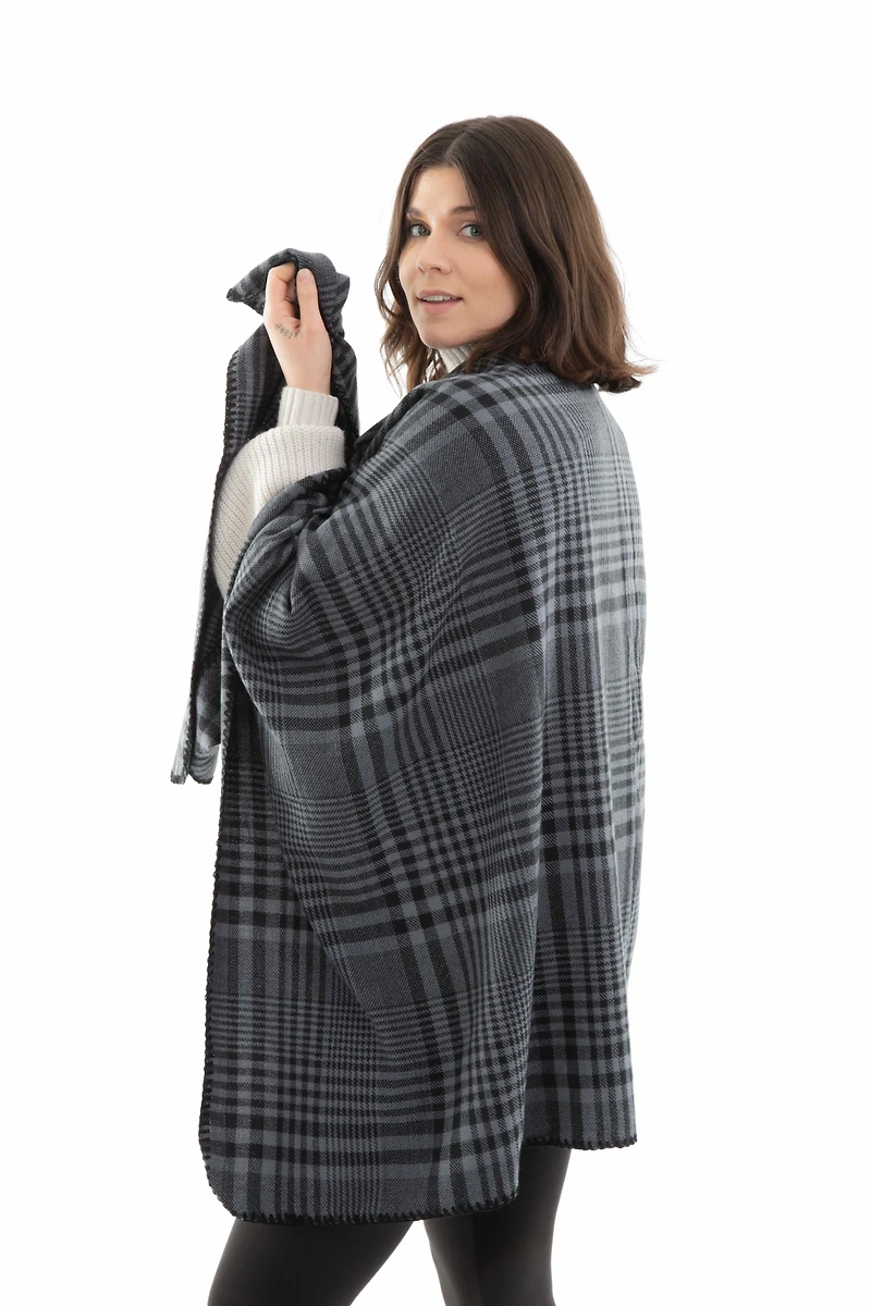 Blakely - foulard poncho