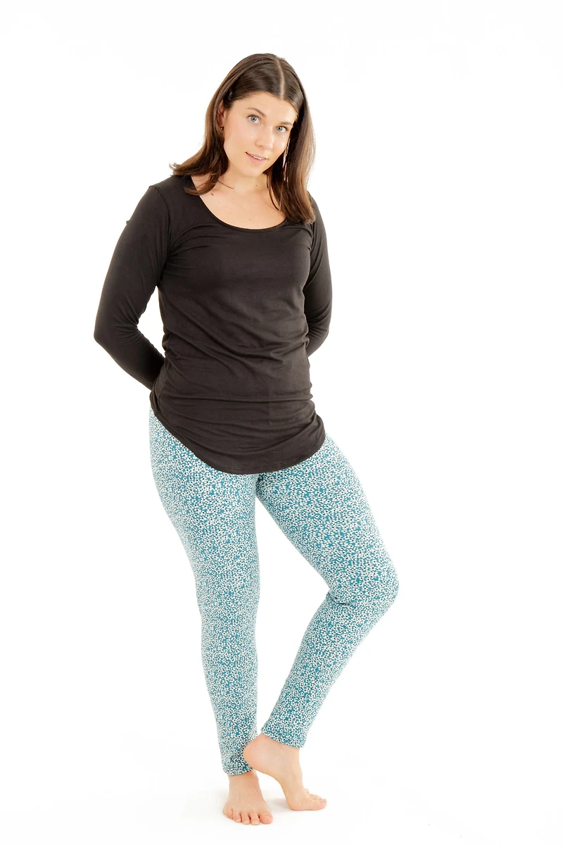Turkish Garden - Cozy Lined Leggings