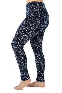 Blue Constellation - Cozy Lined Leggings